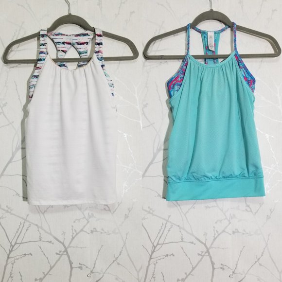 Ivivva LOT OF 2 Lined Mesh Tanks - Picture 1 of 5